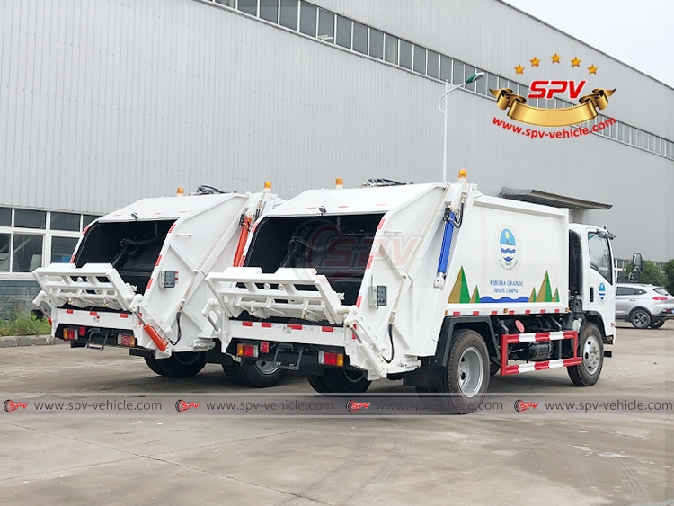 To Cape Verde - 2 units of Garbage Compctor Truck ISUZU - RB